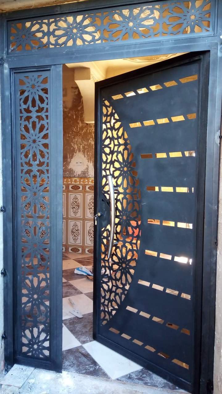 دهان ابواب ليزر