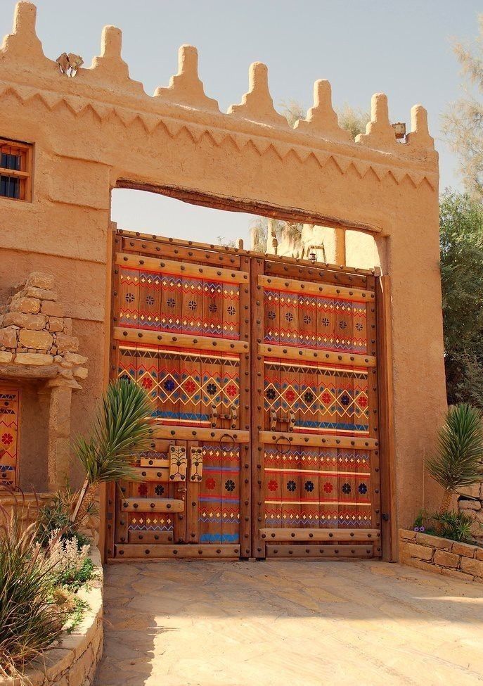 رسم دهان ابواب تراثي